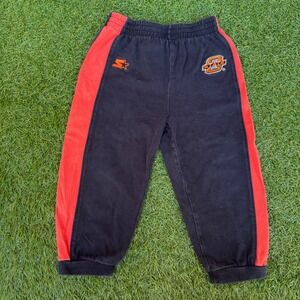Vtg Starter Oklahoma State Cowboys Jogger Pants Orange Trim‎ Toddler 24 Months